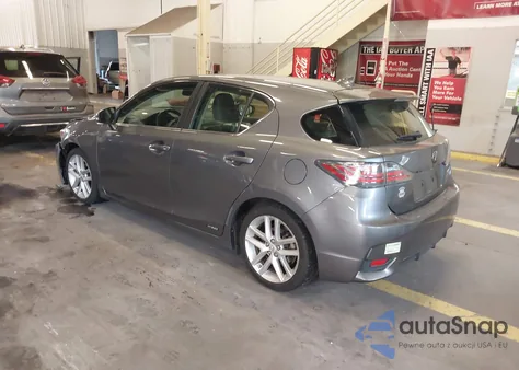 2014 Lexus Ct 200H из США, поврежденный, VIN JTHKD5BH4E2193356